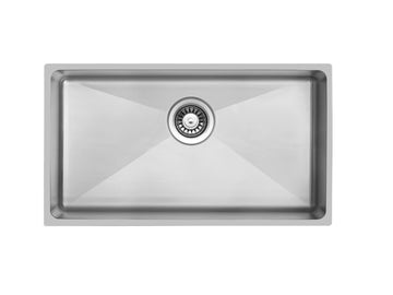 28 inch Stainless Steel Undermount Single Bowl Kitchen Sink - Pro 28 - Sink Depot